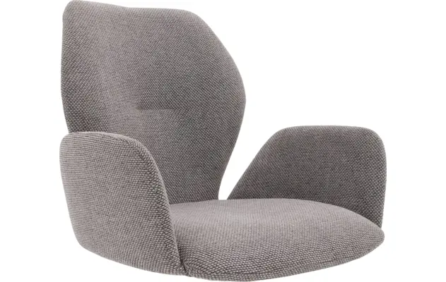 Goossens eetkamerstoel hera grijs stof - 8243309-goossens-hera-stoel-onderdelen-stof-07