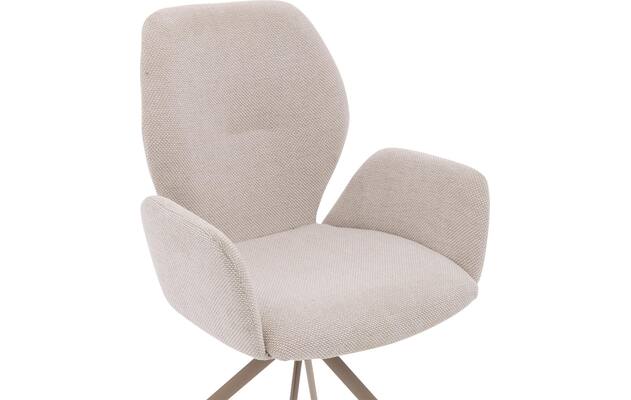 Goossens eetkamerstoel hera beige stof - 8243310-goossens-hera-stoel-onderdelen-stof-07