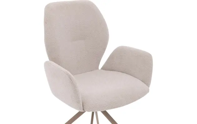 Goossens eetkamerstoel hera beige stof - 8243310-goossens-hera-stoel-onderdelen-stof-07
