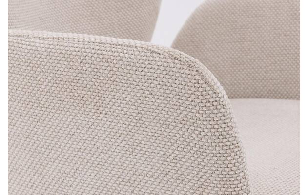 Goossens eetkamerstoel hera beige stof - 8243310-goossens-hera-stoel-onderdelen-stof-08