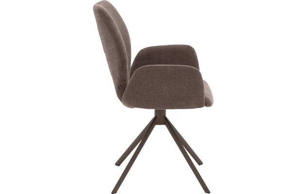 Goossens eetkamerstoel hera bruin stof - 8243311-goossens-hera-stoel-onderdelen-stof-03