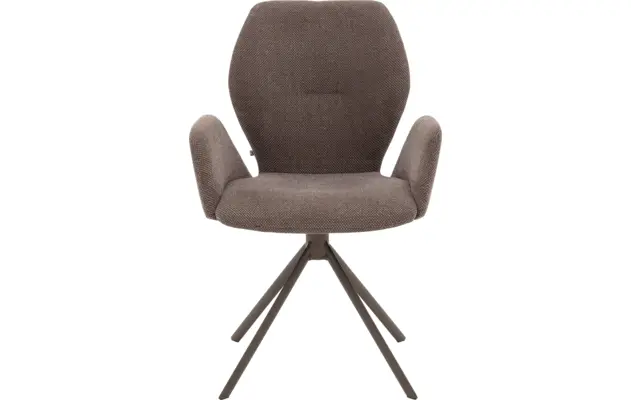 Goossens eetkamerstoel hera bruin stof - 8243311-goossens-hera-stoel-onderdelen-stof-04