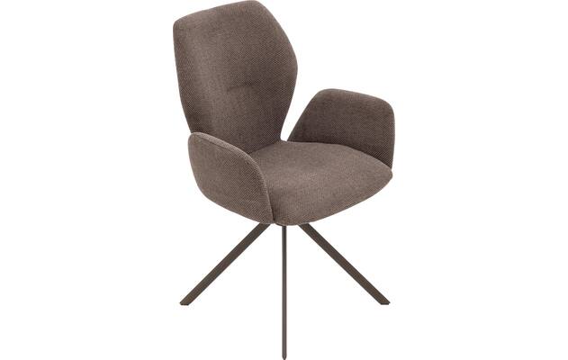 Goossens eetkamerstoel hera bruin stof - 8243311-goossens-hera-stoel-onderdelen-stof-05