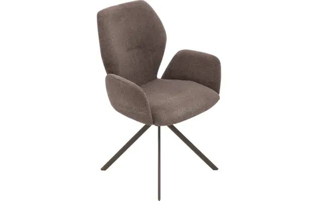 Goossens eetkamerstoel hera bruin stof - 8243311-goossens-hera-stoel-onderdelen-stof-05