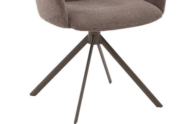 Goossens eetkamerstoel hera bruin stof - 8243311-goossens-hera-stoel-onderdelen-stof-06