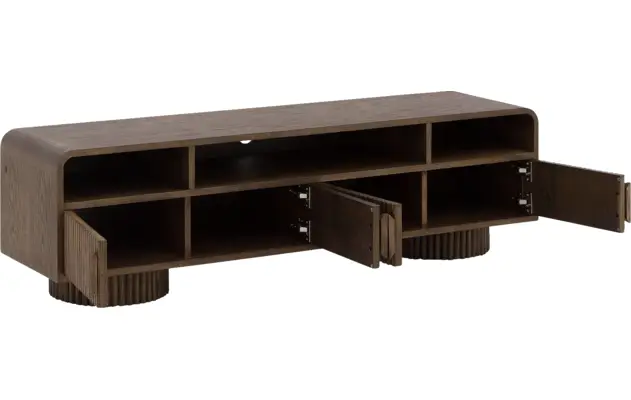 Goossens basic tv meubel melani bruin eiken - 8243325-goossens-basic-melani-tv-meubel-eiken-bruin-05