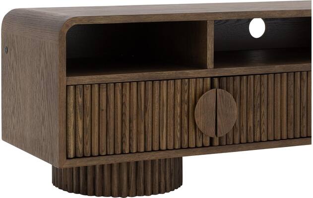 Goossens basic tv meubel melani bruin eiken - 8243325-goossens-basic-melani-tv-meubel-eiken-bruin-07