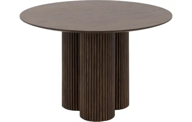 Goossens basic eettafel melani bruin eiken - 8243328-goossens-basic-melani-eettafel-eiken-bruin-02