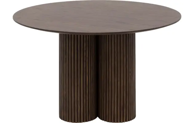Goossens basic eettafel melani bruin eiken - 8243328-goossens-basic-melani-eettafel-eiken-bruin-03