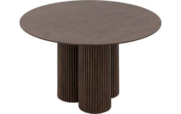 Goossens basic eettafel melani bruin eiken - 8243328-goossens-basic-melani-eettafel-eiken-bruin-04