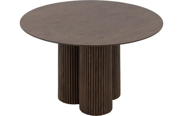 Goossens basic eettafel melani bruin eiken - 8243328-goossens-basic-melani-eettafel-eiken-bruin-04