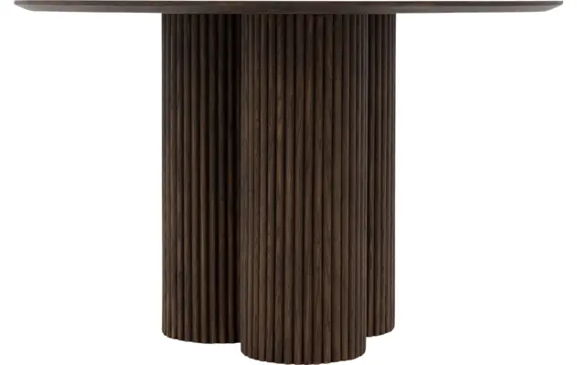 Goossens basic eettafel melani bruin eiken - 8243328-goossens-basic-melani-eettafel-eiken-bruin-05