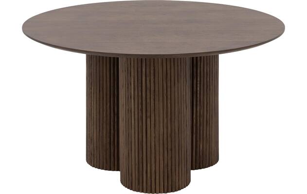 Goossens basic eettafel melani bruin eiken - 8243329-goossens-basic-melani-eettafel-eiken-bruin-02