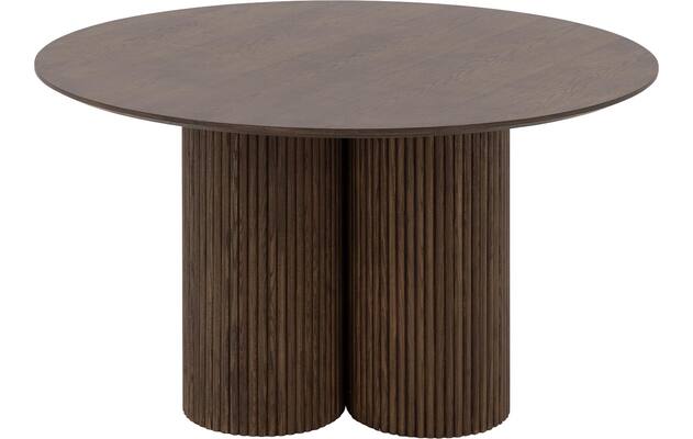 Goossens basic eettafel melani bruin eiken - 8243329-goossens-basic-melani-eettafel-eiken-bruin-03