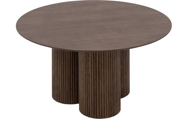 Goossens basic eettafel melani bruin eiken - 8243329-goossens-basic-melani-eettafel-eiken-bruin-04