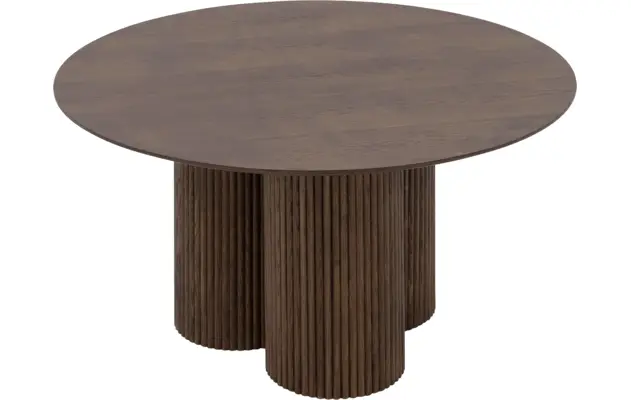 Goossens basic eettafel melani bruin eiken - 8243329-goossens-basic-melani-eettafel-eiken-bruin-04