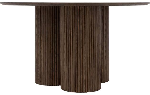 Goossens basic eettafel melani bruin eiken - 8243329-goossens-basic-melani-eettafel-eiken-bruin-05