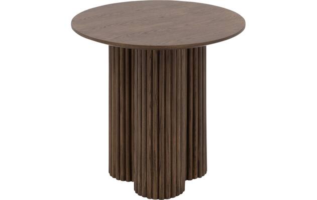 Goossens basic bijzettafel melani bruin eiken - 8243331-goossens-basic-melani-kleinmeubel-eiken-02