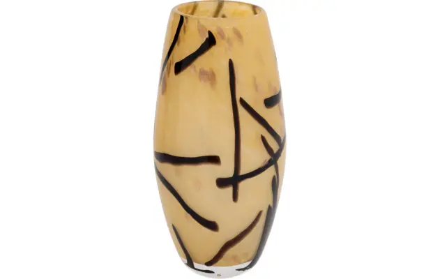 Goossens vaas eskil bruin glas - 8243335-goossens-eskil-woon-accessoires-glas-02