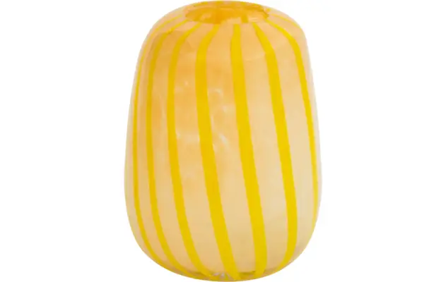 Goossens vaas osten geel glas - 8243353-goossens-osten-woon-accessoires-glas-01