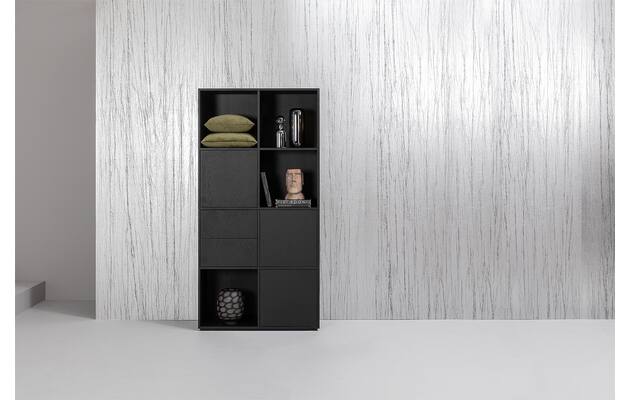 Goossens wandmeubel sevilla zwart eiken - 8243355-goossens-sevilla-wandmeubel-eiken-02