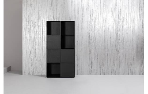 Goossens wandmeubel sevilla zwart eiken - 8243355-goossens-sevilla-wandmeubel-eiken-03