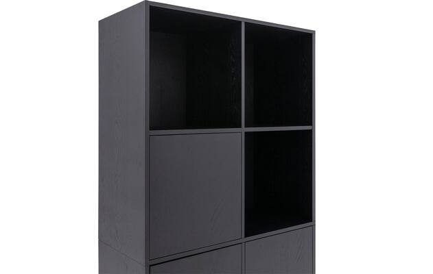 Goossens wandmeubel sevilla zwart eiken - 8243355-goossens-sevilla-wandmeubel-eiken-05
