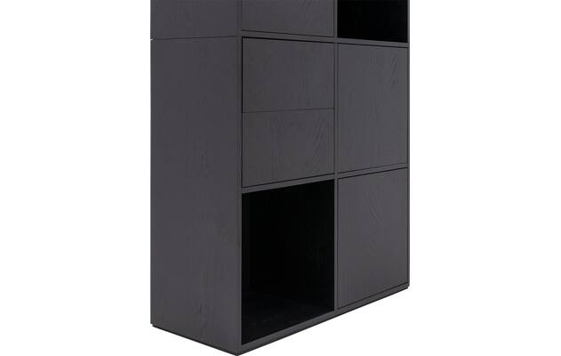 Goossens wandmeubel sevilla zwart eiken - 8243355-goossens-sevilla-wandmeubel-eiken-06