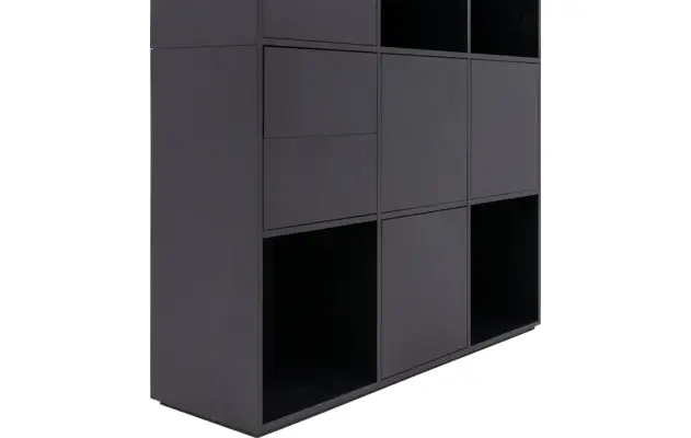 Goossens wandmeubel sevilla zwart eiken - 8243356-goossens-sevilla-wandmeubel-eiken-06