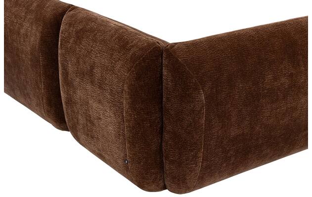 Goossens hoekbank kelsey bruin stof - 8243402-gespiegeld-06