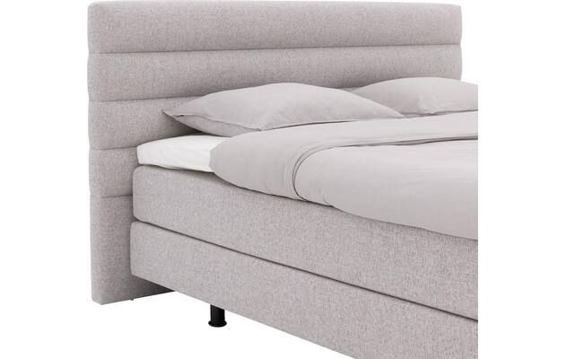 Goossens boxspring compleet quatro compleet grijs stof - 8243561-goossens-quatro-boxspring-compleet-stof-05
