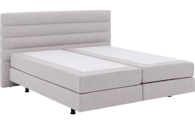 Goossens boxspring compleet quatro compleet grijs stof - 8243561-goossens-quatro-boxspring-compleet-stof-07