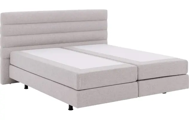 Goossens boxspring compleet quatro compleet grijs stof - 8243561-goossens-quatro-boxspring-compleet-stof-07