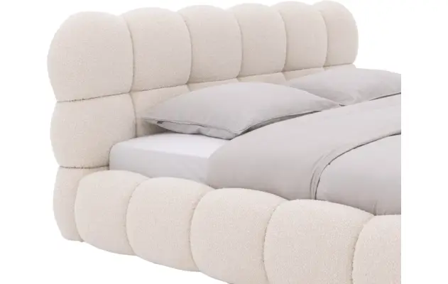 Goossens gestoffeerd bedframe cloud beige stof - 8243570-goossens-cloud-bedframe-stof-06