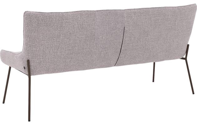 Goossens excellent eetkamerbank matteo beige stof - 8243598-goossens-excellent-matteo-eetkamerstoel-stof-wit-02