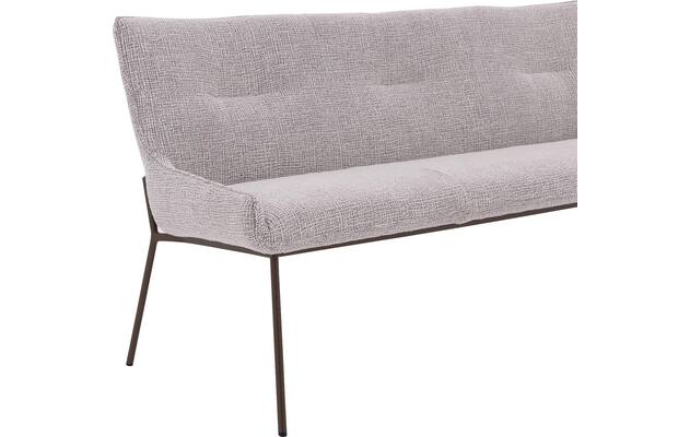 Goossens excellent eetkamerbank matteo beige stof - 8243598-goossens-excellent-matteo-eetkamerstoel-stof-wit-05