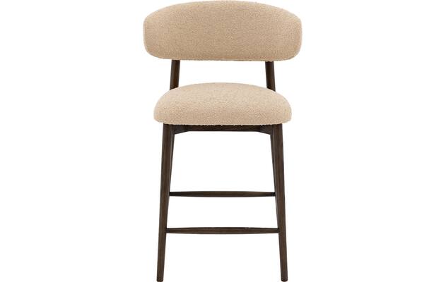 Goossens counterstoel diede beige stof - 8243603-goossens-diede-barstoel-stof-04