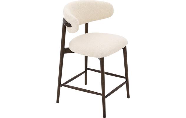 Goossens counterstoel diede beige stof - 8243604-goossens-diede-barstoel-stof-04