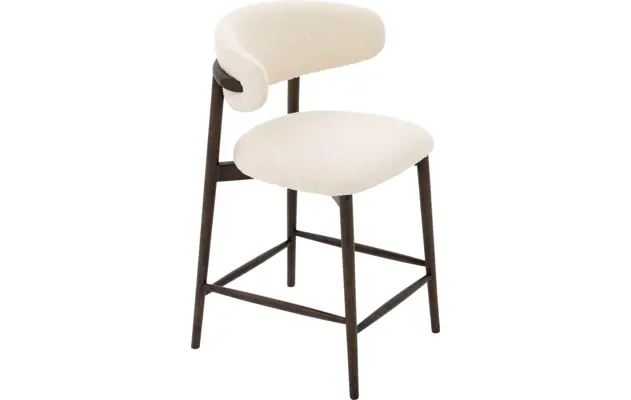Goossens counterstoel diede beige stof - 8243604-goossens-diede-barstoel-stof-04