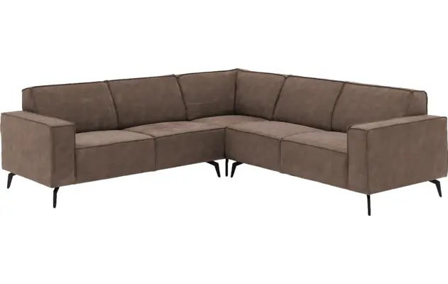 Goossens hoekbank hercules bruin microvezel - 8243649-goossens-hercules-bank-microvezel-bruin-02