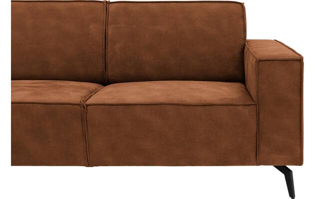 Goossens hoekbank hercules bruin microvezel - 8243653-goossens-hercules-bank-microvezel-bruin-06
