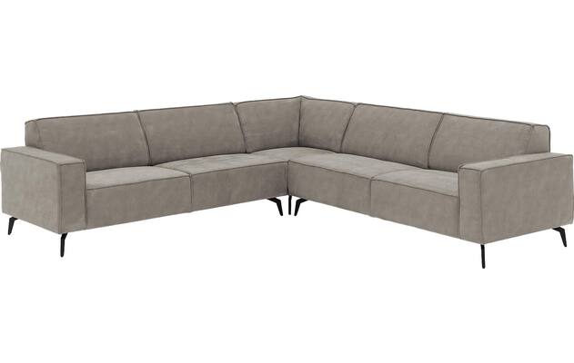 Goossens hoekbank hercules grijs microvezel - 8243654-goossens-hercules-bank-microvezel-grijs-02