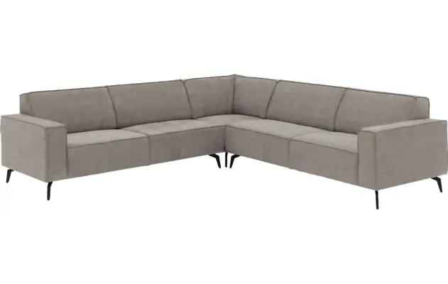 Goossens hoekbank hercules grijs microvezel - 8243654-goossens-hercules-bank-microvezel-grijs-02