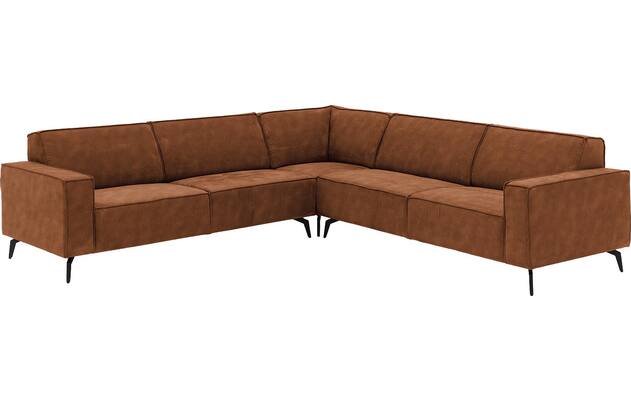 Goossens hoekbank hercules bruin microvezel - 8243656-goossens-hercules-bank-microvezel-bruin-02