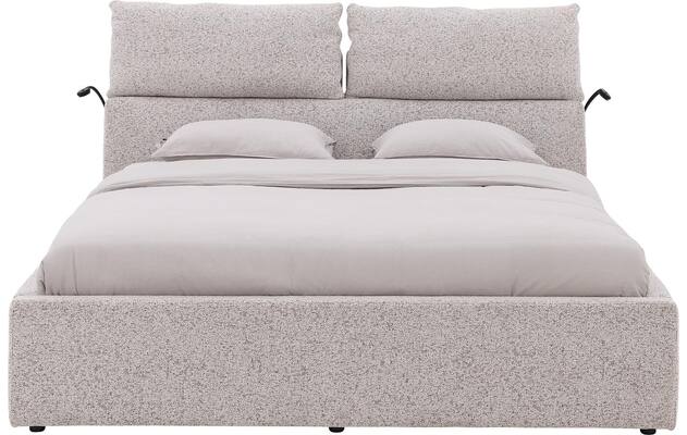Goossens bedframe misty storage beige stof - 8243727-goossens-misty-storage-bedframe-stof-01