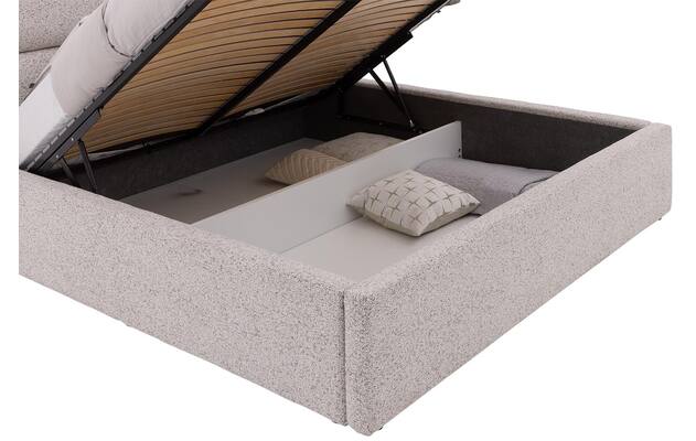Goossens bedframe misty storage beige stof - 8243727-goossens-misty-storage-bedframe-stof-07