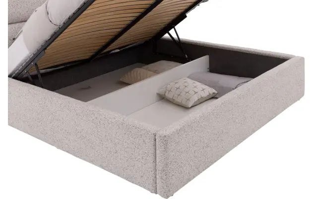 Goossens bedframe misty storage beige stof - 8243727-goossens-misty-storage-bedframe-stof-07