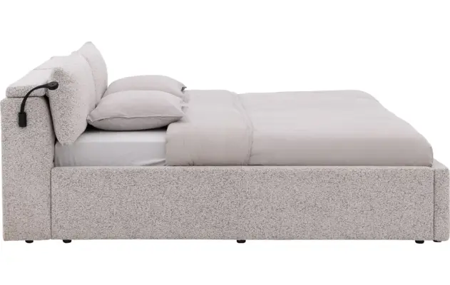 Goossens bedframe misty storage beige stof - 8243727-goossens-misty-storage-bedframe-stof-12