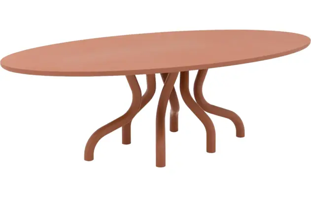 Goossens excellent eettafel matera rood leefbeton - 8243730-goossens-excellent-matera-eettafel-leefbeton-rood-01