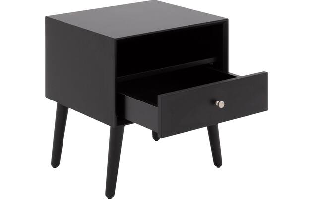 Goossens nachtkastje umbria zwart mdf - 8243732-goossens-umbria-nachtkastje-02